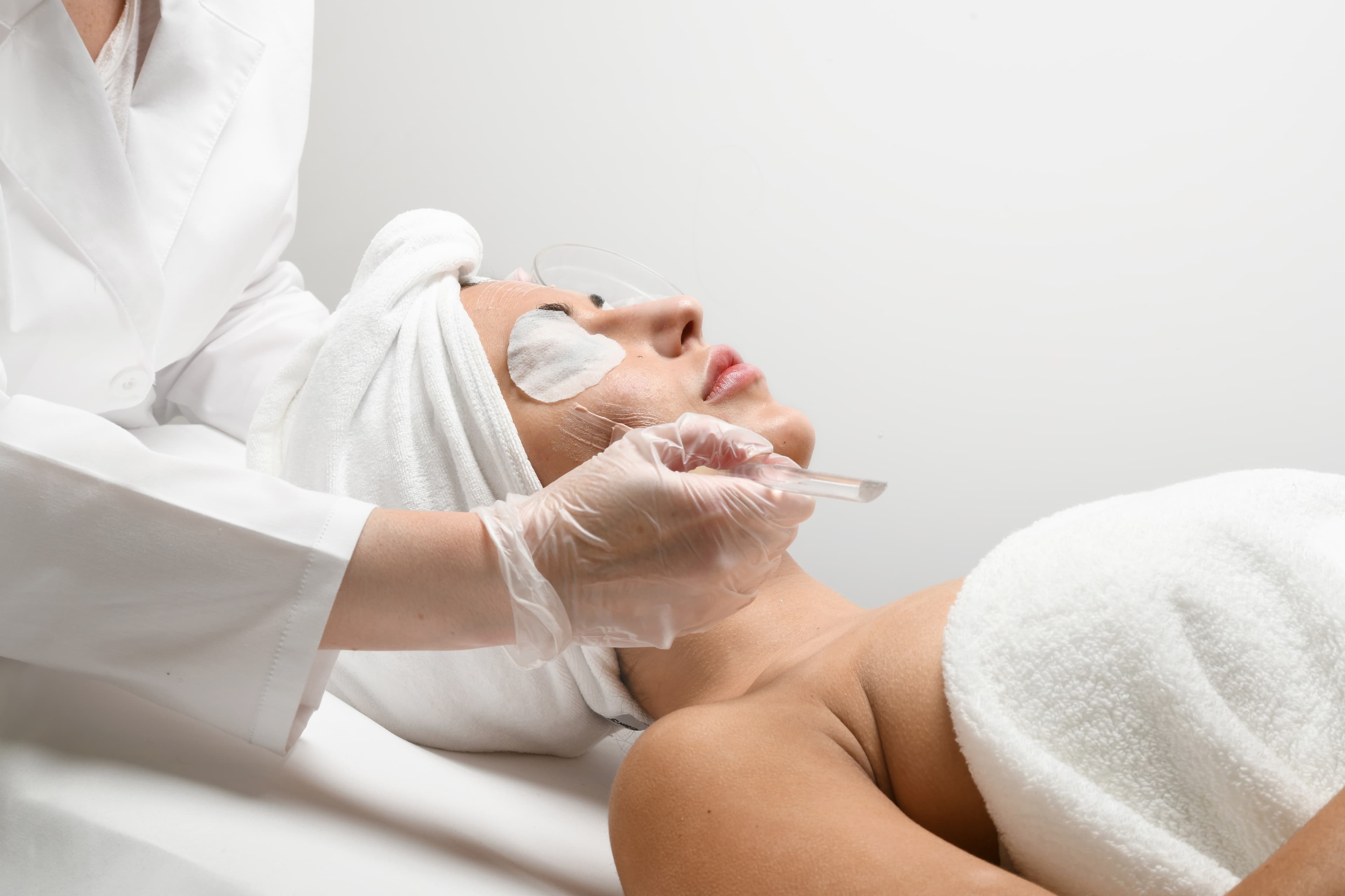 Marini micro-mask resurfacing applied during a glycolic treatment