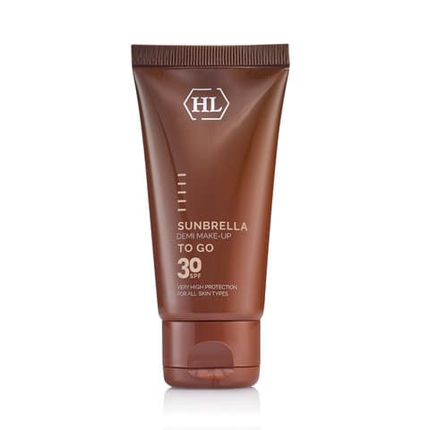 HL Holy Land Cosmetics Sunbrella To Go Demi Make-Up SPF30, UVA & UVB Protection with Moisturizer,