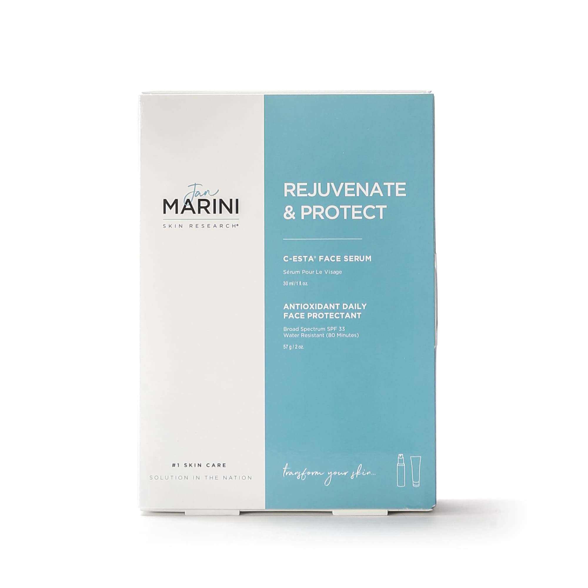 Jan Marini Skin Research Rejuvenate & Protect SPF 33 w/ FREE Bioglycolic Cleanser