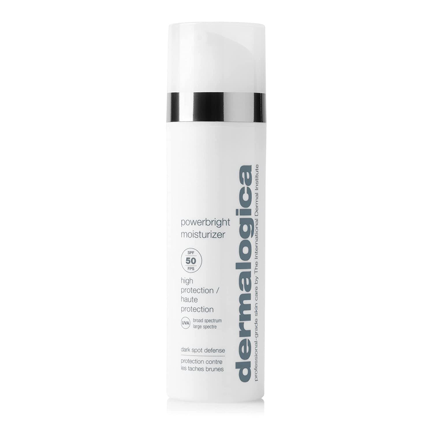 Dermalogica Powerbright Moisturizer SPF 50 Facial Sunscreen Shields Skin Against Dark Spots with Niacinamide & Hyaluronic Acid,