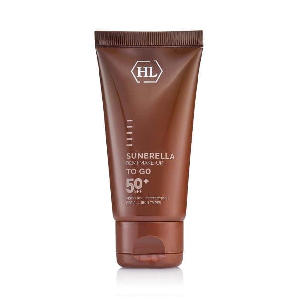 HL Holy Land Cosmetics Sunbrella To Go Demi Make-Up SPF50+, UVA & UVB Protection with Moisturizer,